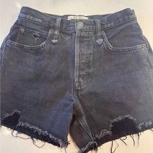 We The Free Black Jean Shorts